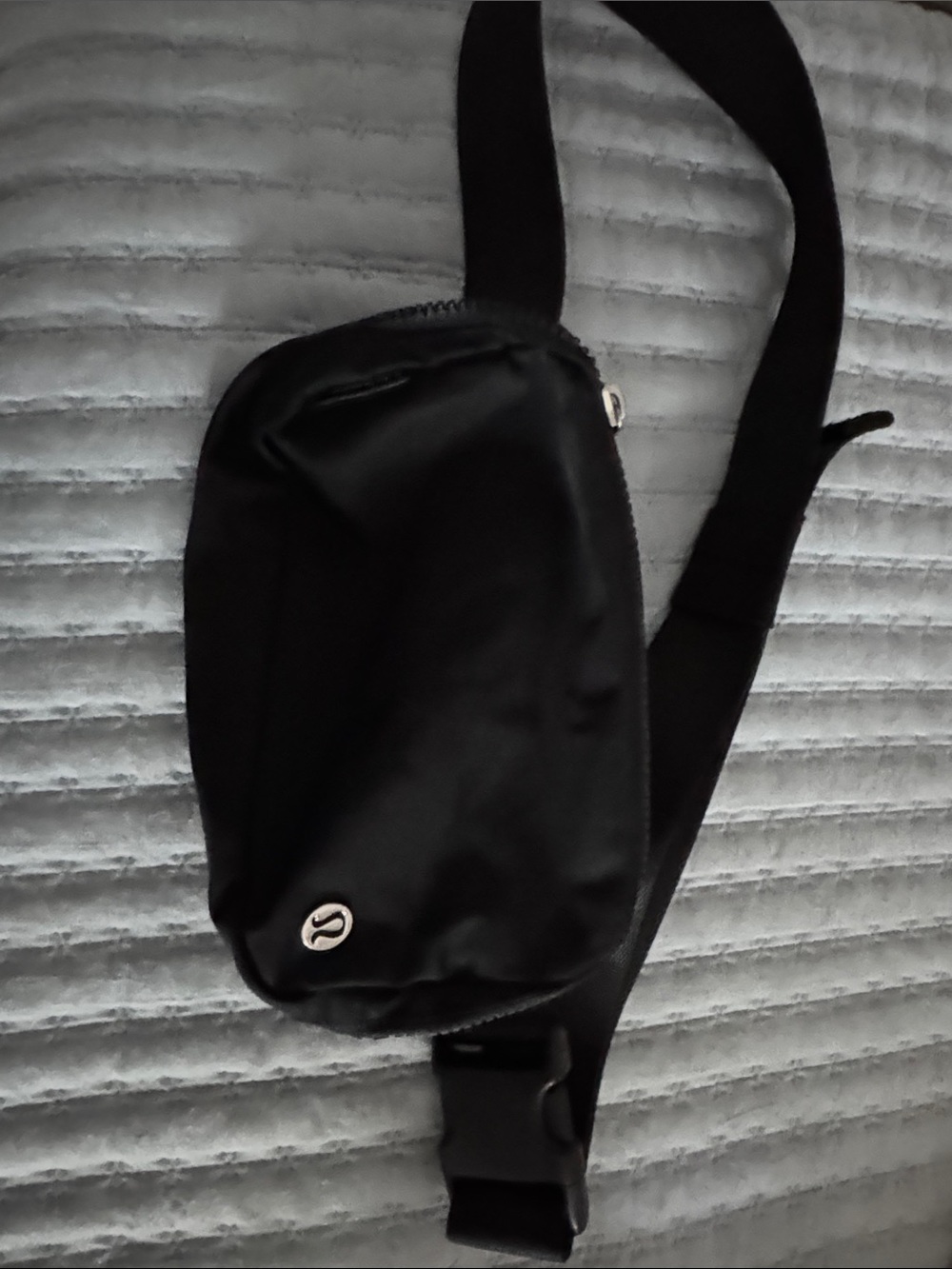 lululemon athletica Black Sling Belt Bag